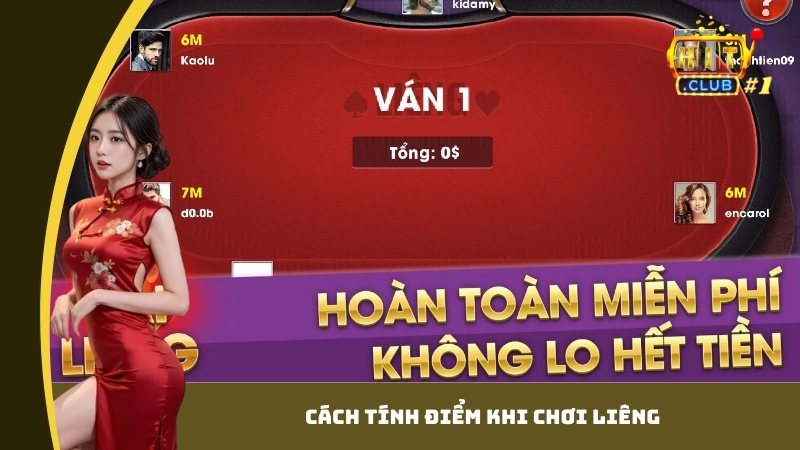 Cách tính điểm khi chơi Liêng